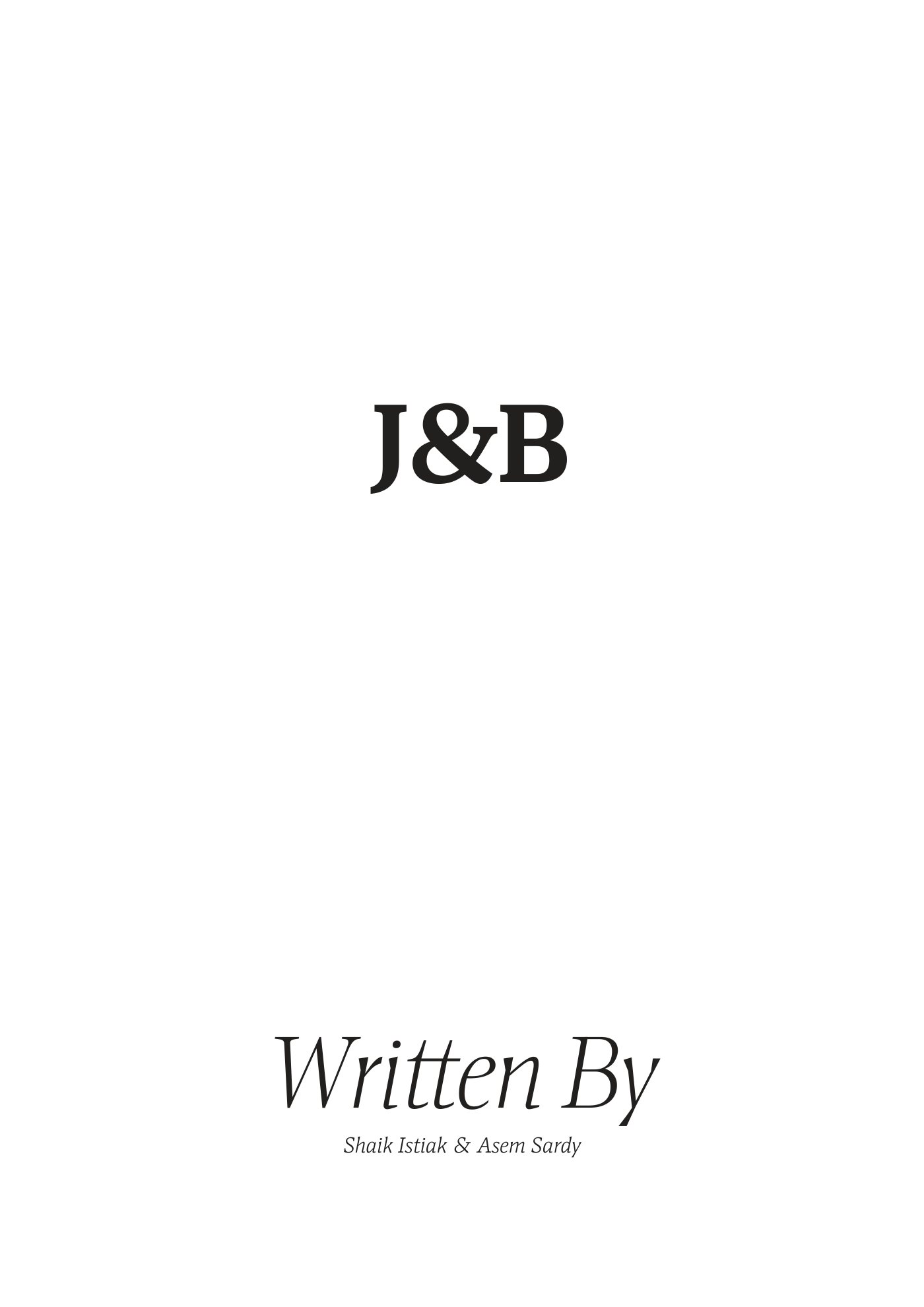 Series draft · page 1